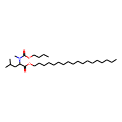 l-Leucine, n-butoxycarbonyl-N-methyl-, octadecyl ester