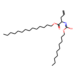 2-Aminopent-4-enoic acid, N-decyloxycarbonyl-, tetradecyl ester