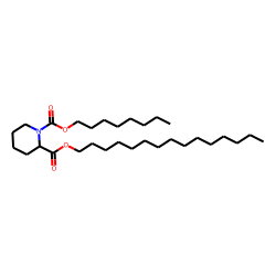 Pipecolic acid, N-octyloxycarbonyl-, pentadecyl ester