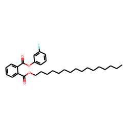 Phthalic acid, 3-fluorophenyl hexadecyl ester