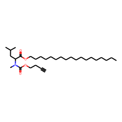 L-Leucine, N-methyl-N-(but-3-yn-1-yloxycarbonyl)-, octadecyl ester