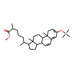 3-oxy-4,6-cholestenoate, methyl ester-trimethylsilyl ether