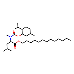 L-Leucine, N-methyl-N-((1R)-(-)-menthyloxycarbonyl)-, tridecyl ester