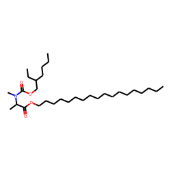 DL-Alanine, N-methyl-N-(2-ethylhexyloxycarbonyl)-, octadecyl ester