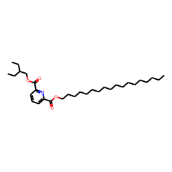 2,6-Pyridinedicarboxylic acid, 2-ethylbutyl octadecyl ester