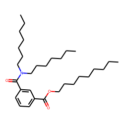 Isophthalic acid, monoamide, N,N-diheptyl-, nonyl ester