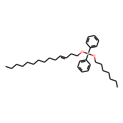 Silane, diphenylheptyloxy(tetradec-3-en-1-yloxy)-