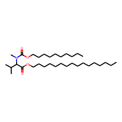 DL-Valine, N-methyl-N-decyloxycarbonyl-, hexadecyl ester