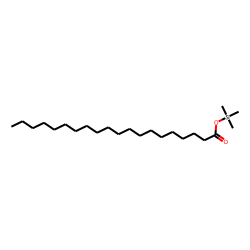 Eicosanoic acid, TMS