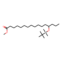 13-Hydroxy-palmitic acid, methyl ester, tBDMS ether