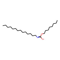 Carbonic acid, monoamide, N-tetradecyl-, octyl ester