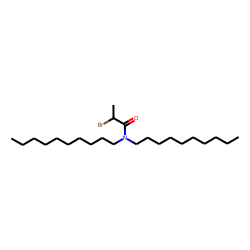 Propanamide, N,N-didecyl-2-bromo-