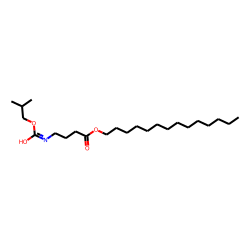 «gamma»-Aminobutyric acid, N-isobutoxycarbonyl-, tetradecyl ester