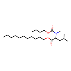 l-Leucine, n-butoxycarbonyl-N-methyl-, undecyl ester