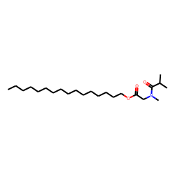 Sarcosine, N-isobutyryl-, hexadecyl ester
