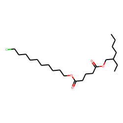 Glutaric acid, 2-ethylhexyl 10-chlorodecyl ester