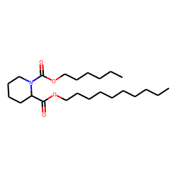 Pipecolic acid, N-hexyloxycarbonyl-, decyl ester