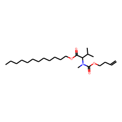 DL-Valine, N-methyl-N-(but-3-en-1-yloxycarbonyl)-, dodecyl ester