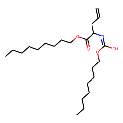 2-Aminopent-4-enoic acid, N-octyloxycarbonyl-, nonyl ester