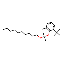 Silane, dimethyl(6-methyl-2-tert-butylphenoxy)decyloxy-
