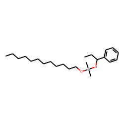 Silane, dimethyl(1-phenylpropoxy)dodecyloxy-