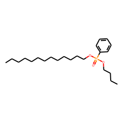 Phenylphosphonic acid, butyl tridecyl ester