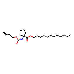 1-Aminocyclopentanecarboxylic acid, N-(but-3-en-1-yloxycarbonyl)-, dodecyl ester