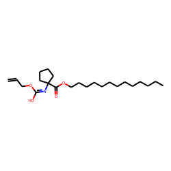 1-Aminocyclopentanecarboxylic acid, N-(allyloxycarbonyl)-, tridecyl ester