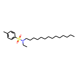 Benzenesulfonamide, 4-methyl-N-ethyl-N-tetradecyl-