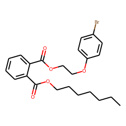 Phthalic acid, 2-(4-bromophenoxy)ethyl heptyl ester