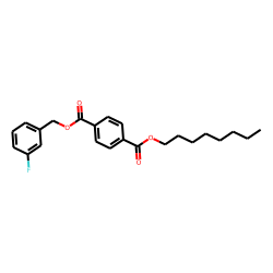 Terephthalic acid, 3-fluorobenzyl octyl ester