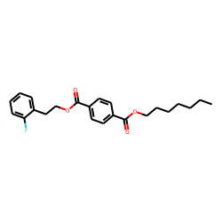Terephthalic acid, heptyl 2-fluorophenethyl ester