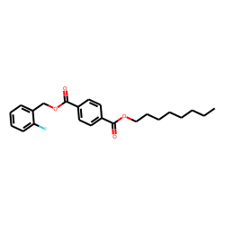 Terephthalic acid, 2-fluorobenzyl octyl ester