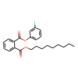 Phthalic acid, 3-fluorophenyl nonyl ester
