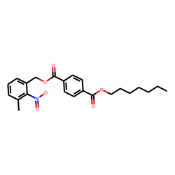 Terephthalic acid, heptyl 2-nitro-3-methylbenzyl ester