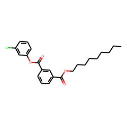 Isophthalic acid, 3-chlorophenyl nonyl ester