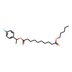 Sebacic acid, 1-(4-fluorophenyl)ethyl pentyl ester