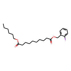 Sebacic acid, hexyl 2-iodobenzyl ester