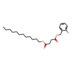 Succinic acid, dodecyl 2-iodobenzyl ester