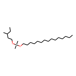 Silane, dimethyl(3-methylpentyloxy)pentadecyloxy-