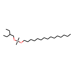 Silane, dimethyl(2-ethylbutoxy)pentadecyloxy-