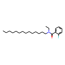 Benzamide, 2-fluoro-N-ethyl-N-tetradecyl-