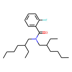 Benzamide, N,N-bis(2-ethylhexyl)-2-fluoro-