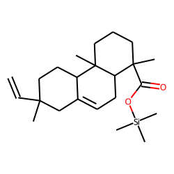 Isopimaric acid, TMS