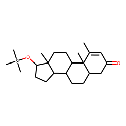 Methenolone, trimethylsilyl ether