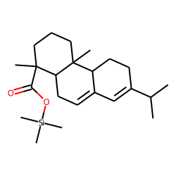 Abietic acid, trimethylsilyl ester
