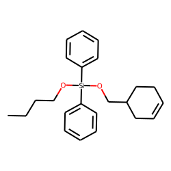 Silane, diphenylbutoxy(3-cyclohexenylmethoxy))-