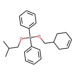 Silane, diphenyl(3-cyclohexenylmethoxy))isobutoxy-