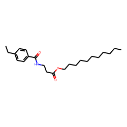 «beta»-Alanine, N-(4-ethylbenzoyl)-, undecyl ester