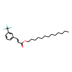 trans-3-(Trifluoromethyl)cinnamic acid, tridecyl ester